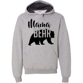 Mama Bear Hoodie Mom Women Soft Hoodie Adult Unisex Men's Women's