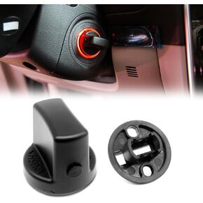 Keyless Ignition Start Switch Knob Cap Compatible with 2007-2015 Mazda CX-9 2006-2007 Mazda 6 2007-2011 CX7 | Replaces D461-66-141A-02 D6Y1-76-142 D46166141A02