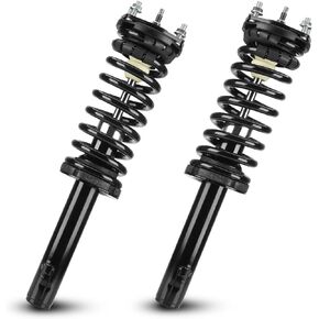 Front+Rear Complete Struts Shock Absorbers Spring Assembly Fit for Jeep Grand Cherokee 2005 2006 2007 2008 2009 2010, 171377L 171377R 4911278 (Set of 4)