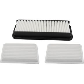 Cabin Air Filter Kit Compatible with Kubota Tractor SVL75-2C SVL75C SVL90-2C M6040 M7040 L3240 L4060 L4240 L4740 B2650 B3000 B3030 B3350 Cabin Replce 6A671-75090 014520-0804