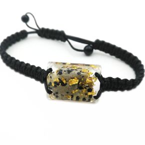 Dalmatian Jasper Orgonite (2.4cm x 1.8cm) Bracelet-Wealth,Meditation-Talisman