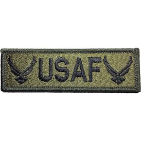 Tactical USAF Hook and Loop Touch Fasteners Backing Tab Patch - Olive Drab OD (Hook-TAB-USAF-OD)