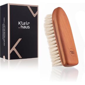Keyboard Cleaner & Desk Brush - Multi-Use Designer Brush & Screen Cleaner for Computers, Laptops - Dust and Dirt Remover - Perfect for Apple MacBook, Gaming Desk Accessories (Goat Hair)