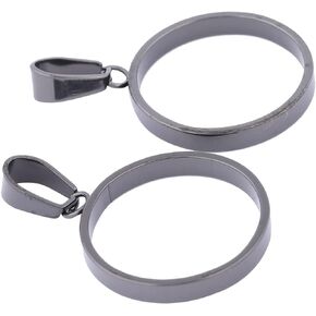 20pcs Stainless Steel Open Bezel Pendant For Resin Diy 20mm Round Hollow Cabochon Frame For Necklace Jewelry Making Supplies