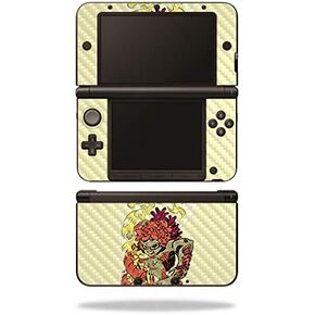 MightySkins Carbon Fiber Skin for Nintendo 3DS XL Original (2012-2014) - Boobrie | Protective, Durable Textured Carbon Fiber Finish | Easy to Apply, Remove, and Change Styles | Made in The USA