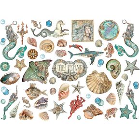 Stamperia Die-Cuts-Songs Of The Sea Creatures DFLDC84
