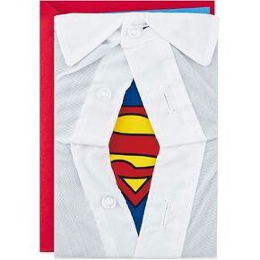 Hallmark Signature Father's Day Card for Dad (Superman)