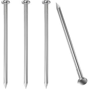 Hardware Nails, Wood Nails, Long Nails, Galvanized Concrete Wall Nail for Hanging Pictures and Woodworking, Cement Nails Suit for Drywall and Pine (2-3/4 In)