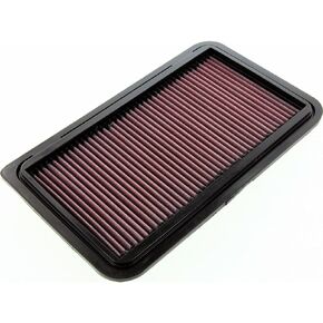 K&N Engine Air Filter: Reusable, Clean Every 75,000 Miles, Washable, Replacement Car Air Filter: Compatible 2001-2014 Toyota/Lexus (Kluger, Highlander, Camry, Sienna, Alphard, Solara, Wisdom) 33-2260