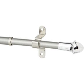 Bali Blinds 7/16" Cafe Rod, 28-48", Nickel,26-4810-78 in Kuwait