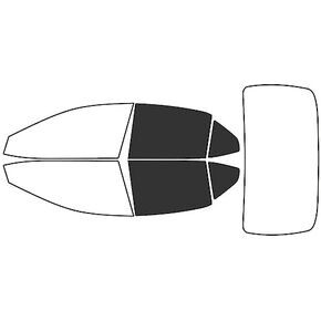 Rvinyl Window Tint Kit Compatible with Toyota Camry 2018-2024 - Complete Precut Kit - 20%