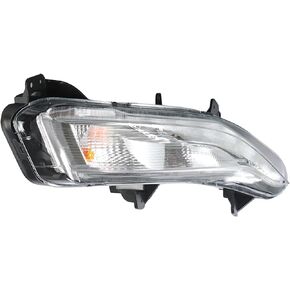 labwork Fog Lights Assembly Replacement for 2019 2020 Chevy Malibu Daytime Running Light Turn Signal Lamp Left Side (Driver Side)