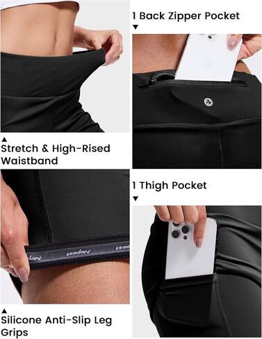 Womens Cycling Shorts Padded Mountain Bike Road Biking Biker 2 in 1 Padding Bicycle Cycle Shorts with Zipper Pockets in Saudi Arabia