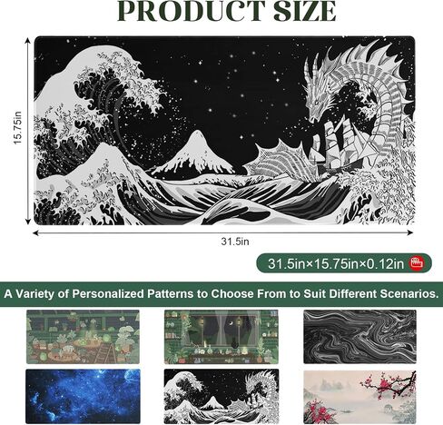 حصيرة مكتب أنيمي لطيف الضفدع، حصيرة مكتب كبيرة، XXL لوحة ماوس ديكور مكتب، لوحة ماوس كبيرة لقاعدة مطاطية للمكتب مع حواف مخيطة، لوحة مفاتيح نسائية حصيرة مكتب كمبيوتر للعمل والمكتب والمنزل in Saudi Arabia