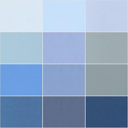 Robert Kaufman KONA COTTON SOLIDS OVERCAST Roll Up 2.5" Precut Cotton Fabric Quilting Strips Jelly Roll Assortment RU-425-40 in Saudi Arabia