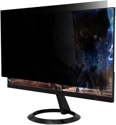 Computer Privacy Screen Filter for 24 Inch 16:9 Widescreen Monitor Anti Glare Blue Light Computer Monitor Privacy Filter Anti Spy Screen Protector Film (24" Diagonal 16:9 1 Pack) in Saudi Arabia
