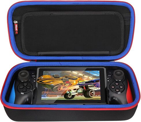 Mchoi Hard Case Suitable for Gammeefy Switch Controller for Switch/OLED One-Piece Joypad Controller Replacement, Shockproof Joypad Controller Carrying Protective Case, Case Only in Saudi Arabia