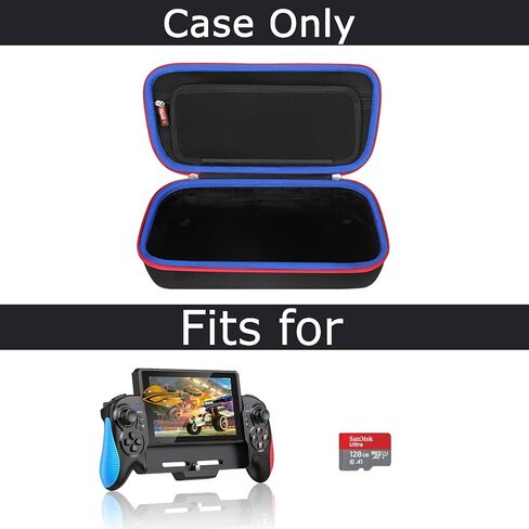 Mchoi Hard Case Suitable for Gammeefy Switch Controller for Switch/OLED One-Piece Joypad Controller Replacement, Shockproof Joypad Controller Carrying Protective Case, Case Only in Saudi Arabia