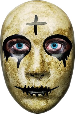 Purge Mask for Adult Halloween costumes: Cross and God Masks, Scary Horror Face, for Cosplay Masquerade Clown Party in Saudi Arabia