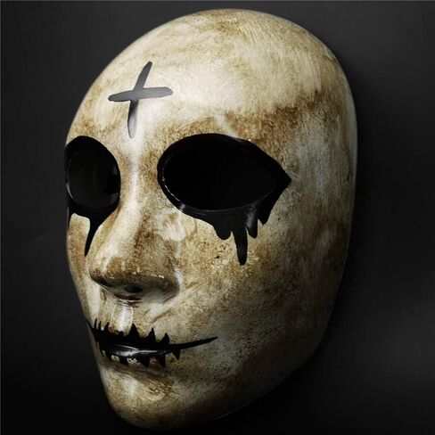 Purge Mask for Adult Halloween costumes: Cross and God Masks, Scary Horror Face, for Cosplay Masquerade Clown Party in Saudi Arabia
