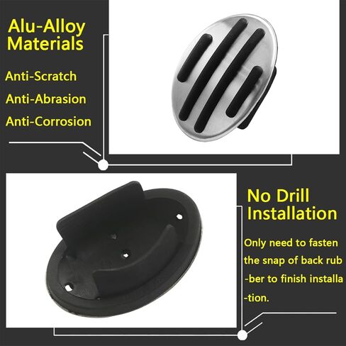 مكافحة زلة الفرامل مسرع الغاز مخلب وسادة دواسة غطاء دواسة القدم متوافق مع ميني هاتش للتحويل كوبيه كونتري مان كلوبمان R60 F55 R56 R57 F57 R59 MT نموذج الأجزاء الداخلية in Kuwait