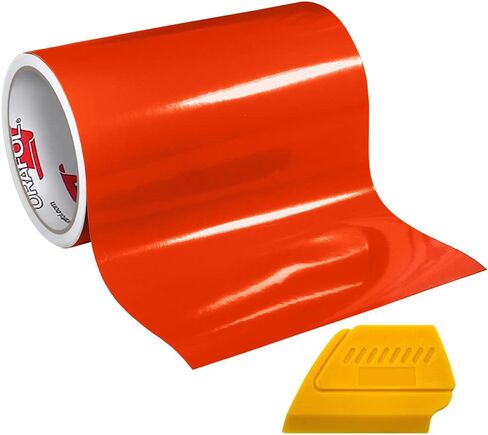 VViViD ORACAL 651 12x 15ft Gloss Vinyl Choose Color Solvent-Based Adhesive-Backed Calendared Wrap Decals w/Yellow Multi-Purpose Squeegee (Lime Tree Green) in Saudi Arabia