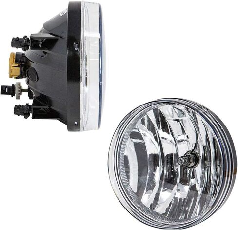 Fog Lights Replacement for 2007-2013 GMC Sierra 1500 2007-2014 GMC Sierra 2500HD 3500HD Fog Lamps with Clear Lens H8 12V 35W Halogen Bulbs Universal Switch and Wiring Kit 25831948,GM2592161 Clear Lens in Saudi Arabia