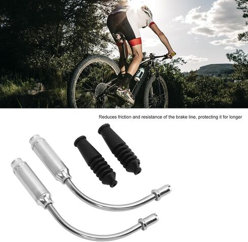 Bicycle Cycling Brake Pipe, Bike Brake Cable Housing Kit, Bicycle Brake Noodle Cable Pipe Bendable Brake Tube for Mountain Bikes Road Bikes BMX in Saudi Arabia