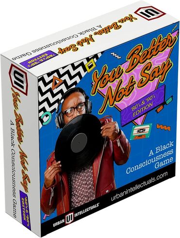 Urban Intellectuals Black History Trivia Cards - You Better Not Say 00s-10s Edition Family Pop Culture Games - Guess Who Music Party Game Nights in Saudi Arabia