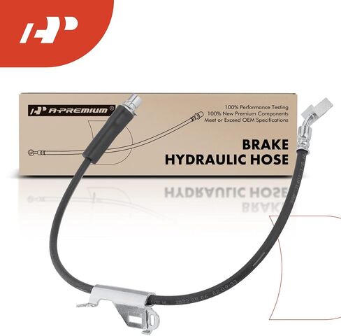 A-Premium Front Passenger Brake Hydraulic Hose Compatible with Cadillac Models - CTS 2012 2013 3.0L 3.6L AWD in Saudi Arabia