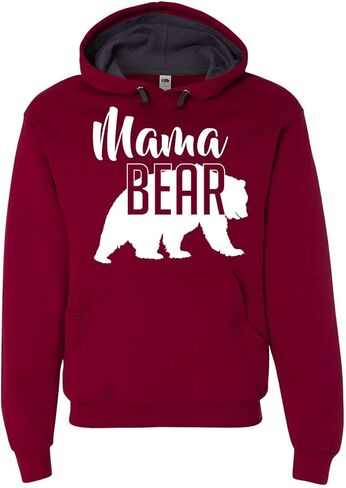 Mama Bear Hoodie Mom Women Soft Hoodie Adult Unisex Men's Women's in Kuwait