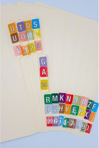 2022 Year Barkley Compatible Filing Medical Healthcare Labels 1 x 1.5 Inch 500 Total Stickers in Saudi Arabia
