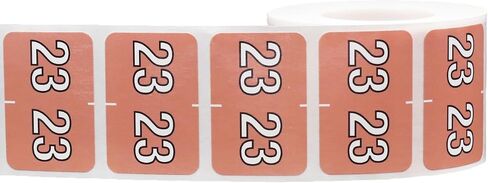 2022 Year Barkley Compatible Filing Medical Healthcare Labels 1 x 1.5 Inch 500 Total Stickers in Saudi Arabia