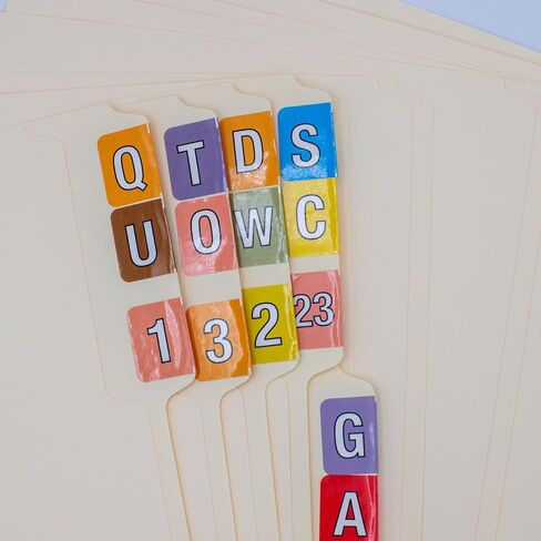 2022 Year Barkley Compatible Filing Medical Healthcare Labels 1 x 1.5 Inch 500 Total Stickers in Saudi Arabia