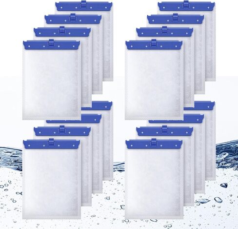 16 Pack Large Filter Cartridges Compatible with Tetra Whisper Bio-Bag Filters, Replacement Filter Cartridge for TetraFauna ReptoFilter, Tetra Whisper 20i,40i/IQ20,30,45,60/PF20,30,40,60 Filters in Saudi Arabia