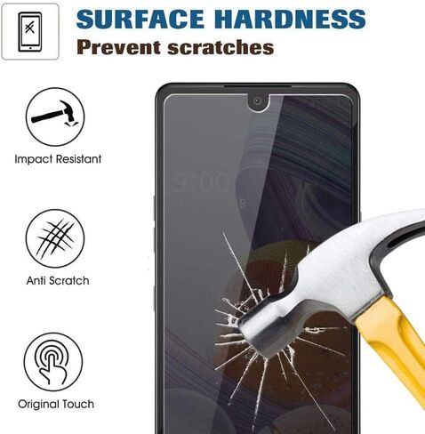 [2-Pack] Privacy Screen Protector for Samsung Galaxy S23 Ultra, 9H Hardness Anti-Spy 3D Curve Edge Tempered Glass Screen Protectors for Samsung Galaxy S23 Ultra 6.8 inch in Kuwait