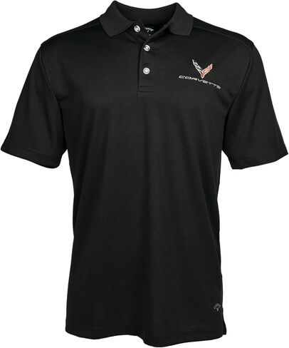 C8 Corvette Next Generation Dry Core Performance Polo Shirt - Officially Licensed by GM in Saudi Arabia