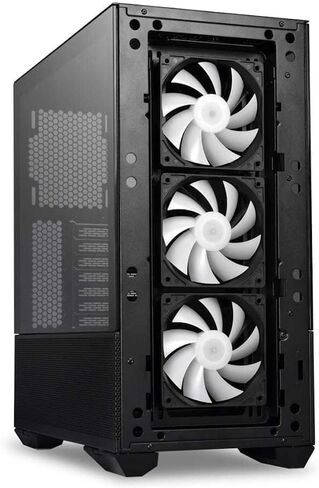 LIAN LI LANCOOL II MESH RGB أسود LAN2MRX حافظة ATX من الزجاج المقسى - لون أسود - LANCOOL II MESH RGB - LAN2MRX in Kuwait