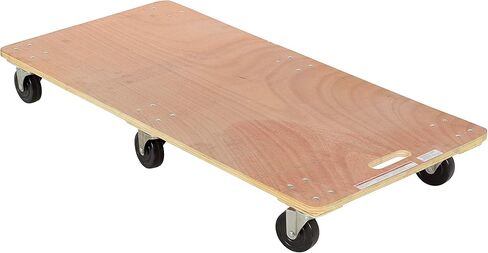 Vestil HDOS-2448-6SW سطح صلب من الخشب الصلب دوللي 47-1/4 بوصة × 23-1/2 بوصة × 6-1/4 بوصة 1200 رطل. سعة in Kuwait