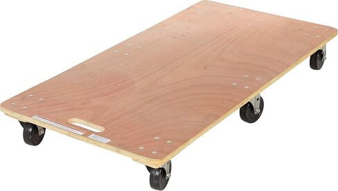 Vestil HDOS-2448-6SW سطح صلب من الخشب الصلب دوللي 47-1/4 بوصة × 23-1/2 بوصة × 6-1/4 بوصة 1200 رطل. سعة in Kuwait