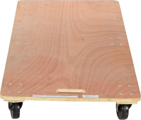 Vestil HDOS-2448-6SW سطح صلب من الخشب الصلب دوللي 47-1/4 بوصة × 23-1/2 بوصة × 6-1/4 بوصة 1200 رطل. سعة in Kuwait