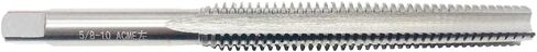 5/8-10 Trapezoidal Tap RH 3/8"-10 Handle Tap Right Hand 5/8-10 Thread Tap LH Left Hand Single Start 3/8-10 Handle Tool Machine HSS 5/8"-10 Tap 3/8-10 Tap LH with 4 Flutes (5/8-10 Tap Right Hand) in Kuwait