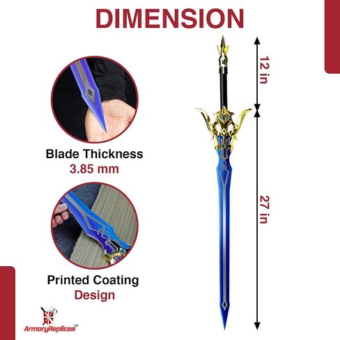 Armory Replicas™ - Legendary Swords and Polearms from Genshin Impact - Replica Collection with Stunning Detailing and Precise Craftsmanship in Saudi Arabia