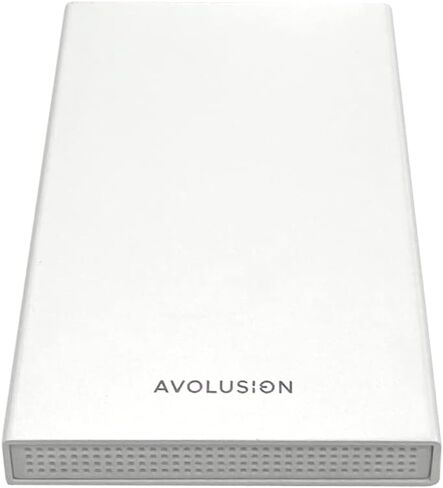 محرك الأقراص الصلبة الخارجي المحمول للألعاب Avolusion HD250U3-WH بسعة 500 جيجابايت USB 3.0 - أبيض (لجهاز PS4، مُهيأ مسبقًا) - ضمان لمدة عامين in Kuwait