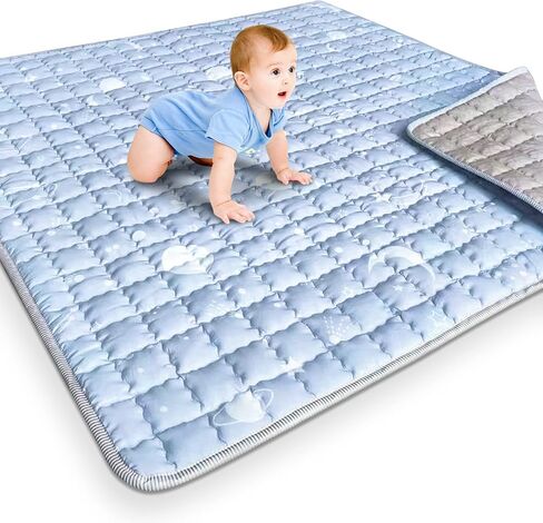 Baby Playpen Mat 71" X 59" Thick Play Mat for Playpen Non Slip Baby Playpen Mat Baby Play mat Floor Mat for Babies Soft Non Slip Non-Toxic Playmats for Infants, Kids Tent Mat Square… in Saudi Arabia