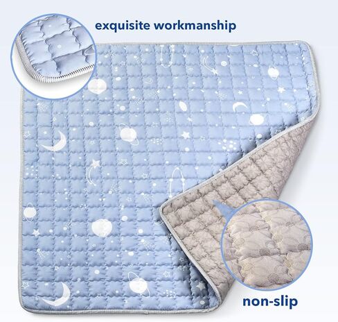 Baby Playpen Mat 71" X 59" Thick Play Mat for Playpen Non Slip Baby Playpen Mat Baby Play mat Floor Mat for Babies Soft Non Slip Non-Toxic Playmats for Infants, Kids Tent Mat Square… in Saudi Arabia