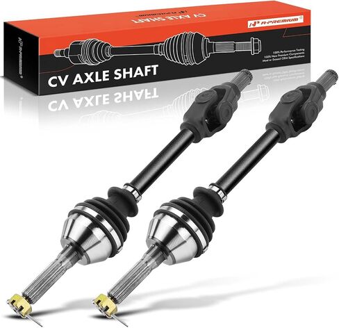 A-Premium Pair (2) Front CV Axle Shaft Assembly Compatible with Polaris Magnum 330 2003-2004, Sportsman 500 600 700 2002-2004, Driver and Passenger Side, Replace# 1380218 in Saudi Arabia