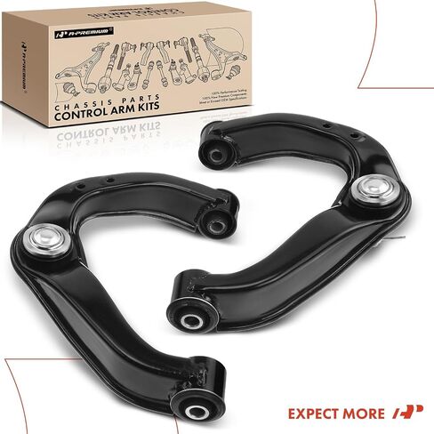 A-Premium 2 × ذراع التحكم العلوي الأمامي، مع وصلة كروية وبطانة، متوافق مع Nissan Frontier 2006-2019، Pathfinder 2005-2012، Xterra 2005-2015 in Saudi Arabia