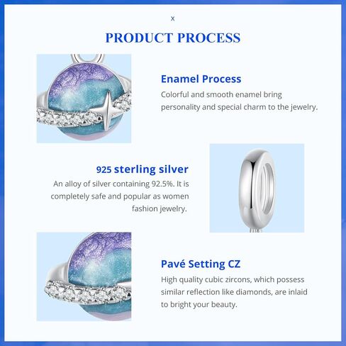 925 Sterling Silver Bead Charms for Jewelry Bracelets Necklaces Exquisite Statement Charm for Women and Teen Girls Holiday Christmas Gifts in Saudi Arabia