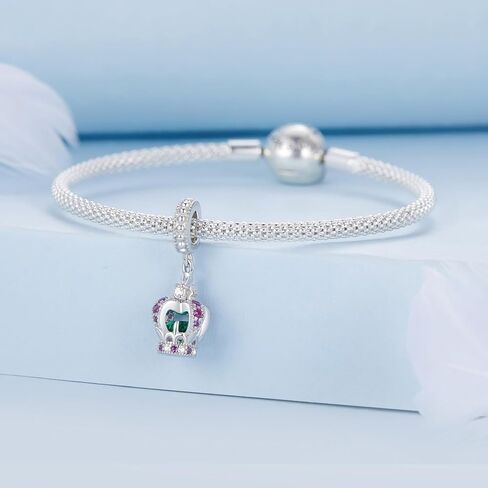 925 Sterling Silver Bead Charms for Jewelry Bracelets Necklaces Exquisite Statement Charm for Women and Teen Girls Holiday Christmas Gifts in Saudi Arabia